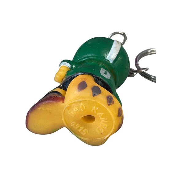 Vintage Gao Nanbei Garfield Keychain Figurine Football Player - Picture 3 of 3